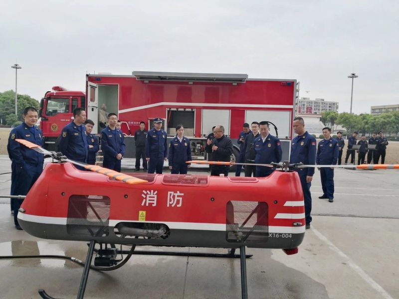 獵鷹團隊完成赴省外消防救援總隊演示任務