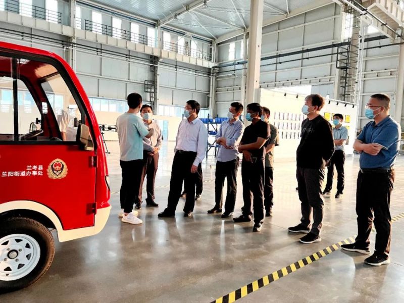 馬衛(wèi)縣長調(diào)研指導(dǎo)安陽獵鷹工廠 | 勉勵獵鷹擴產(chǎn)能、申項目